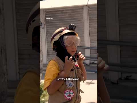 10-year-old Venezuelan boy volunteers in earthquake rescue efforts