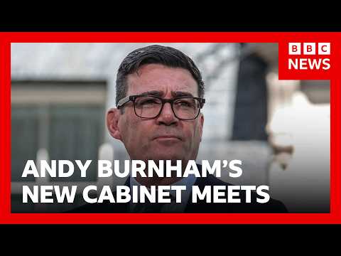 LIVE: Andy Burnham’s cabinet meet for the first time after he became UK PM