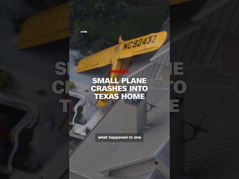 Small plane crashes into Texas home
