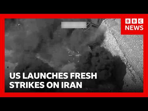US military launches strikes against Iran to “further degrade” capabilities  | BBC News