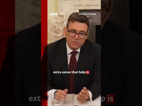 “We need to be a cost of living government” says new UK PM Andy Burnham. #BBCNews