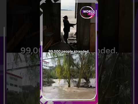 At least 10 people have been killed during extreme flooding in Chile