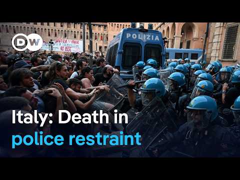 Anger in Italy after Moroccan man dies during arrest | DW News