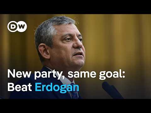 Turkish opposition leader Özel to form new party to challenge Erdogan | DW News