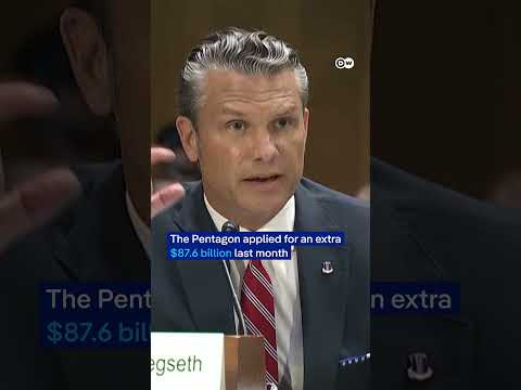Hegseth faces heat applying for more war funding | DW News