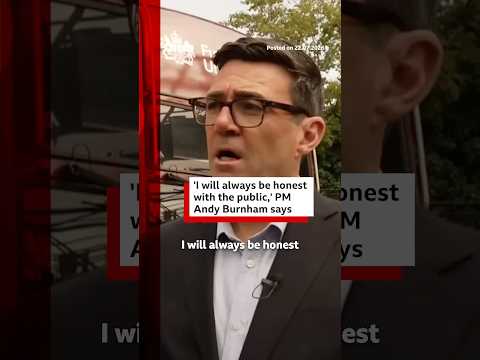 PM Andy Burnham has promised to give people “breathing space” against the cost of living. #BBCNews