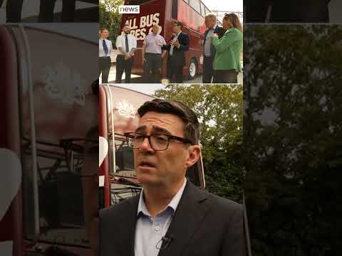 Andy Burnham says bus fare cap will put money in people’s pockets