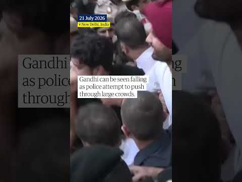 Indian opposition leader briefly detained during Cockroach Janta Party protests