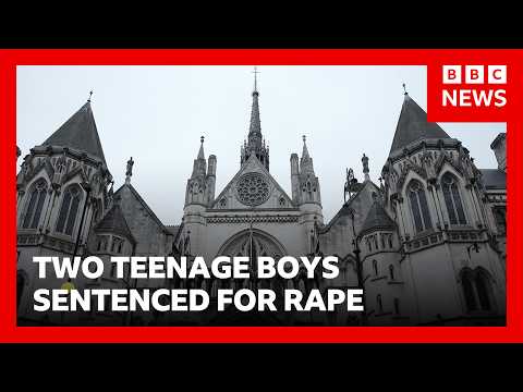 Two teenage boys who raped girls given four years’ detention | BBC News