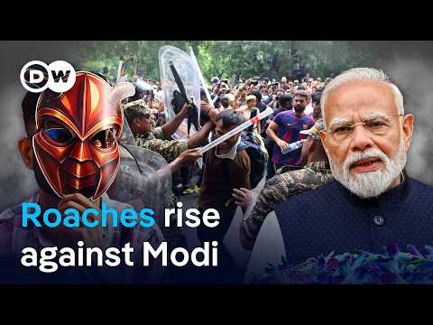 Cockroach revolution turns on India’s leader | DW News