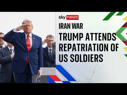 Trump honours return of four US Soldiers killed in Iran war