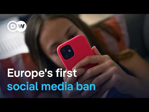 France blocks social media access for under-15s | DW News