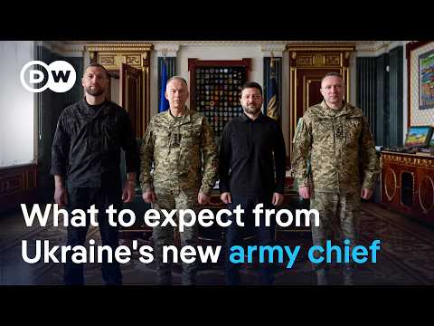 Mykhailo Drapatyi signals generational shift in Ukraine’s military | DW News