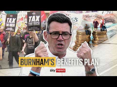 What is Andy Burnham’s plan on welfare?