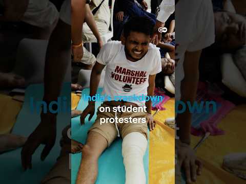 India’s crackdown on student protesters | DW News