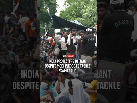 Modi moves to tackle exam fraud, but will it stop India’s protests?