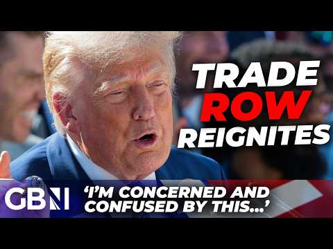Britain SLAPPED with fresh tariffs as Donald Trump ESCALATES trade war | REACTION