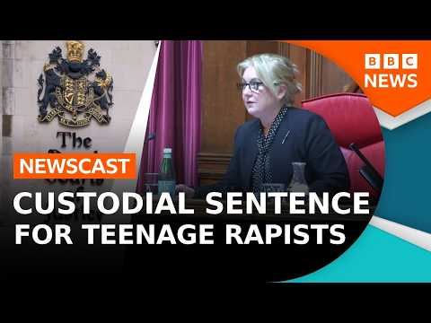 Teen rapists face custody after appeal overturns ‘lenient’ sentence | BBC Newscast