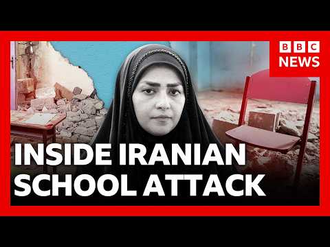 BBC visits Iran school where strike killed 120 children | BBC News