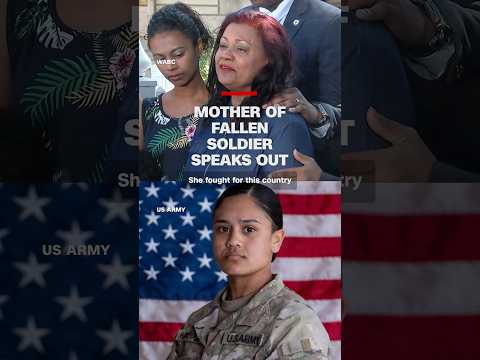 Mother of fallen soldier speaks out