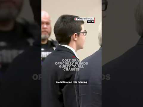 Colt Gray officially pleads guilty to all charges