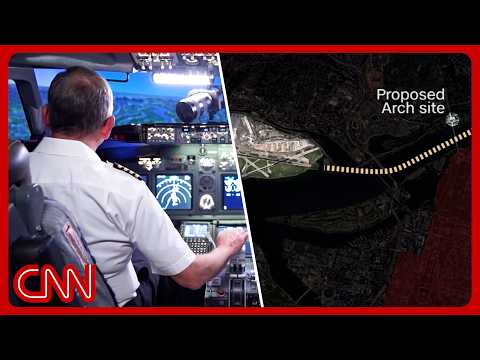 Pilot shows how Trump’s arch complicates DC landings