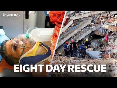 Watch as trapped man pulled from rubble a week after deadly Venezuela earthquake
