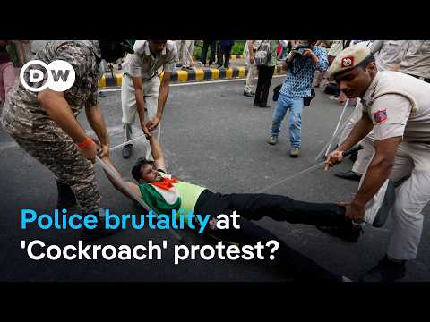 ‘Cockroach’ movement: Accusations of police brutality in New Delhi | DW News
