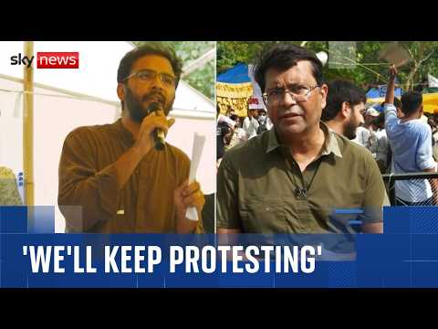 ‘We’ll keep protesting’: India’s ‘Cockroach’ protesters dig in