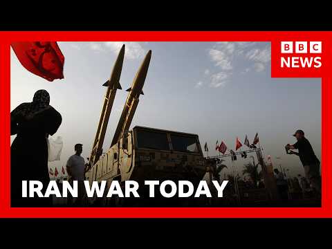 Thirteenth consecutive night of US air strikes on Iran | BBC News