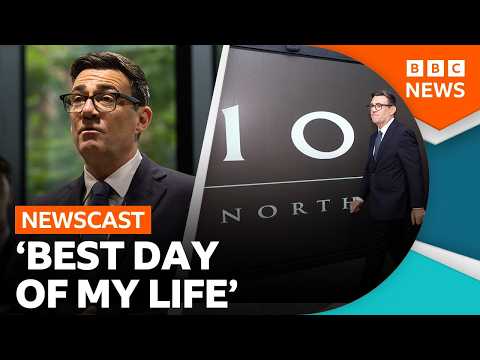 Why is today the ‘best day’ of UK Prime Minister Andy Burnham’s life? | BBC Newscast