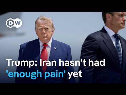 As US forces struck targets in Iran again, President Trump hints there’s more to come | DW News