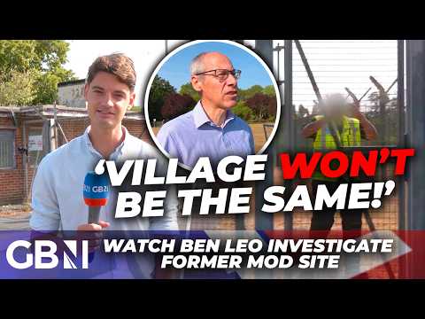 WATCH: ‘We’re WORRIED!’ Residents react to plans for 1,200 asylum seekers near tiny UK village
