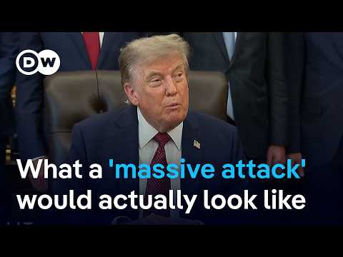 Is the US prepared for the ‘major military punishment’ that Trump has promised Iran? | DW News