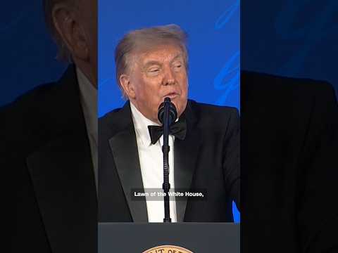 Subdued reactions to Trump’s first WHCD speech