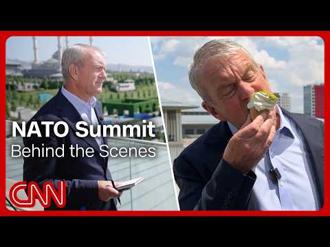 Everything Nic Robertson ate in Turkey at the NATO summit