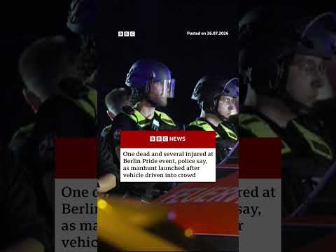 One dead and several injured at Berlin Pride event | BBC News