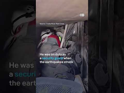 Eight days under rubble — rescued | DW News