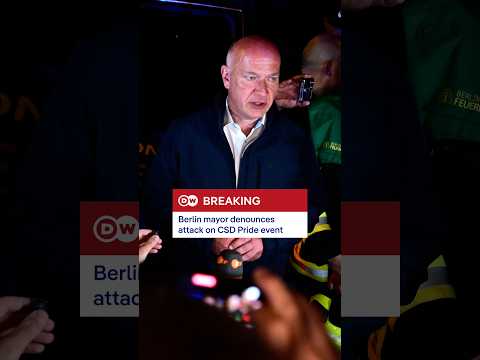 Berlin mayor denounces attack on CSD Pride event | DW News
