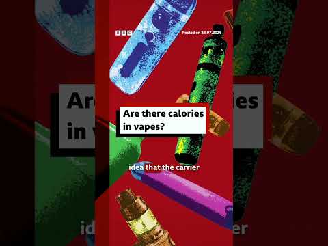 Do vapes have calories? #Vaping #BBCNews