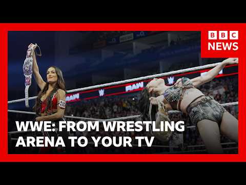 Inside WWE: How tech transforms every show | BBC News