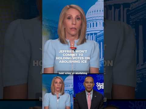 Jeffries won’t commit to holding votes on abolishing ICE