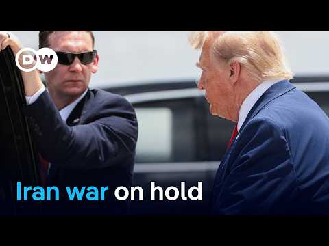 Trump halts Iran strikes again: Diplomacy or strategic pause? | DW News
