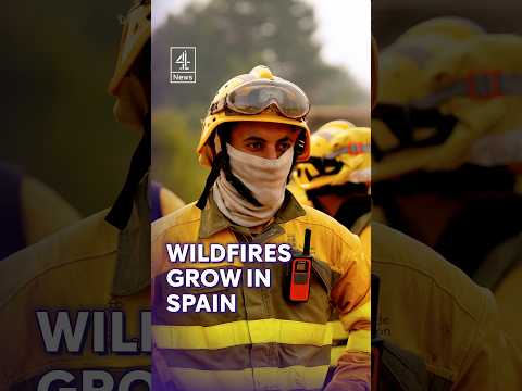 Wildfires grow in Spain #Spain #Wildfires