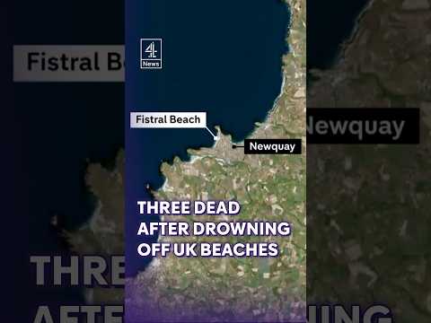 Three dead after drownings on UK beaches #UK