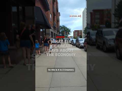 What $15 ice cream says about the economy