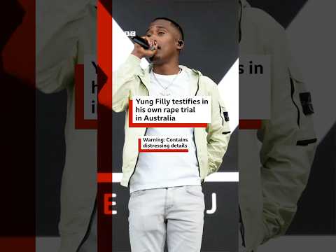 Yung Filly testifies in his own rape trial in Australia. #BBCNews