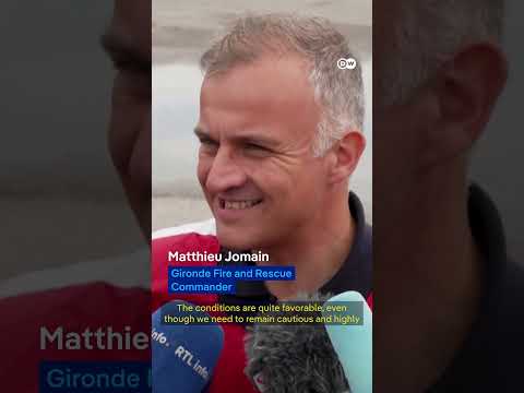 Officials warn it could take months to extinguish wildfires in France | DW News