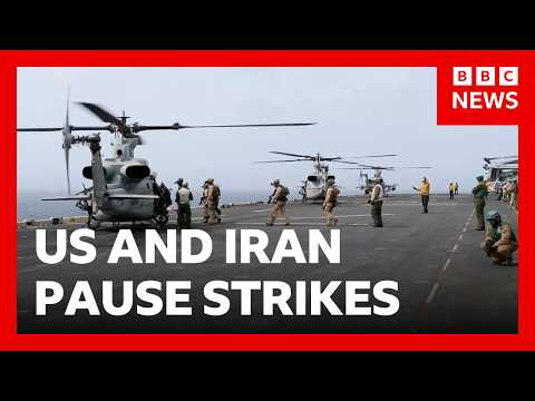 US and Iran pause strikes for third night to make space for talks, US ambassador says | BBC News