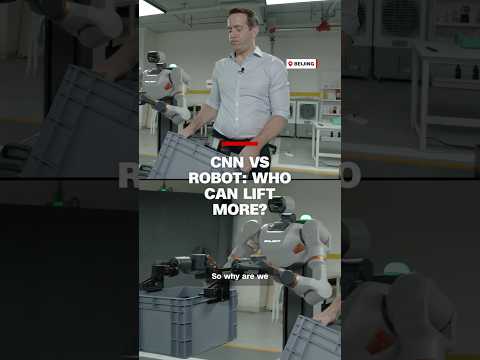 CNN vs robot: Who can lift more?